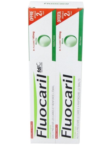 Fluocaril Bi-Fluore Duplo 145Mg. Menta 2X75Ml.