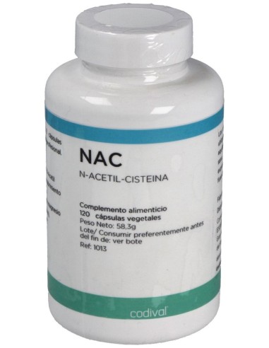 Codival Nac N Acetil Cisteina 120Caps