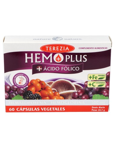 Hemo Plus + Acido Folico 60Cap.