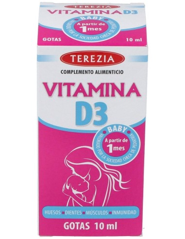 Terezia Vitamina D3 Gotas 10Ml