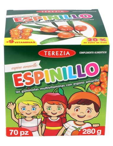 Espinillo Multivitaminas 70Gominolas