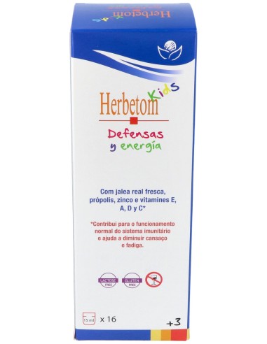 Bioserum Herbetom Kids Defensas Y Energía  250 Ml.