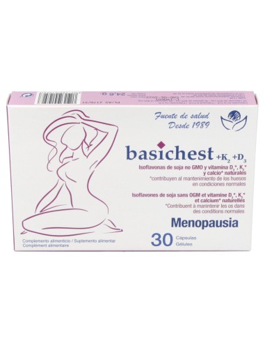 Bioserum Basichest +K2+D3  30 Cápsulas