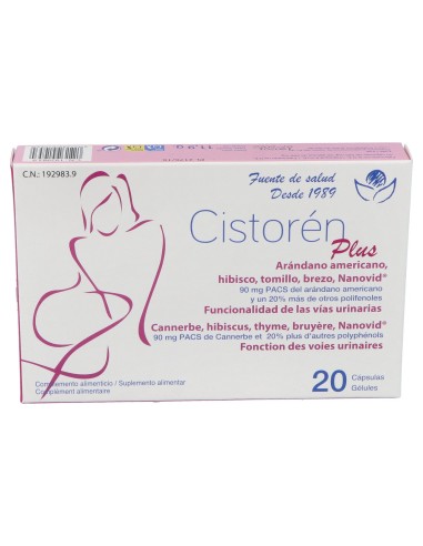 Bioserum Cistoren Plus  20 Cápsulas