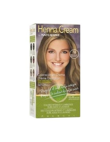 Naturtint Henna Cream 7.0 Rubio Avellana 110Ml