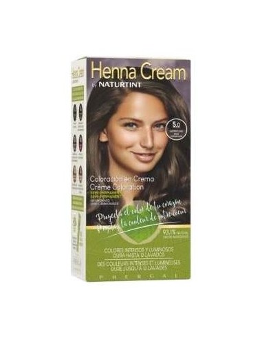 Naturtint Henna Cream 5.0 Castaño Claro 110Ml
