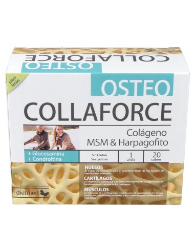 Dietmed Osteo Collaforce Colágeno 20 Sobres