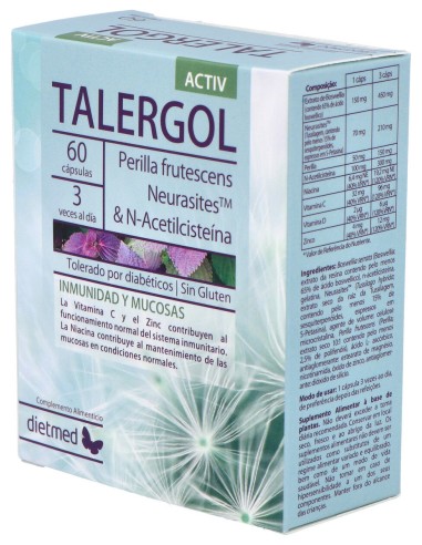 Dietmed Talergol 60Caps