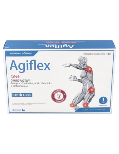 Dietmed Agiflex Con Biocell Collagen Ii 20 Ampollas