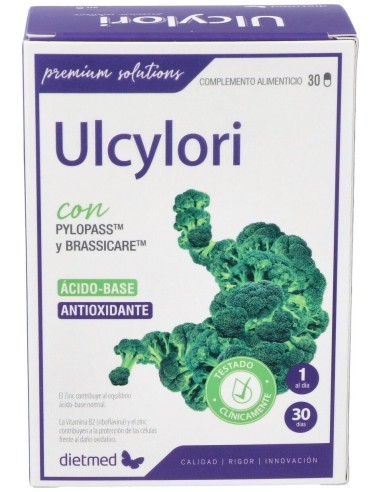 Dietmed Ulcylori 30Caps