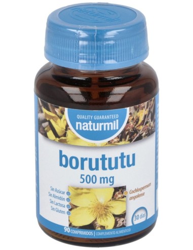 Naturmil Borututu 500 Mg 90 Comprimidos