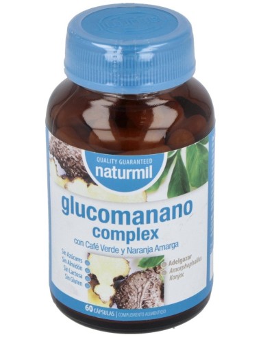 Naturmil Glucomanano Complex 60 Capsulas
