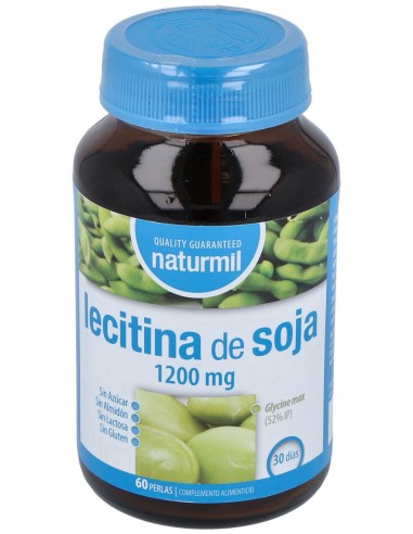 Naturmil Lecitina De Soja 1200Mg 60Caps