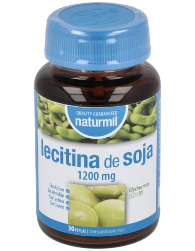Naturmil Lecitina De Soja 1200 Mg 30 Capsulas