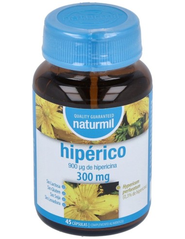 Naturmil Hiperico 300 Mg 45 Capsulas