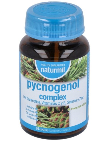 Naturmil Pycnogenol Complex Sin Gluten 30 Capsulas
