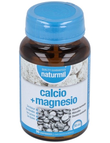 Naturmil Calcio + Magnesio 90 Comprimidos