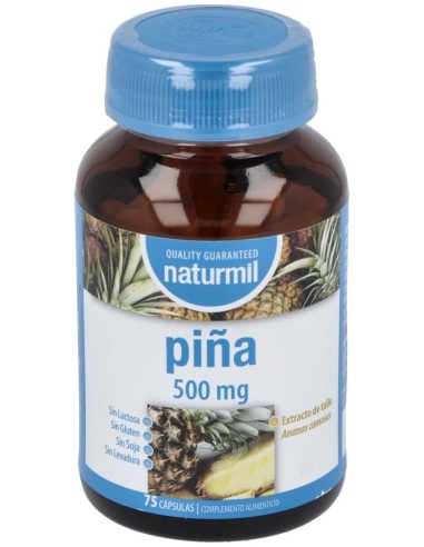Naturmil Piña 500 Mg 75 Capsulas