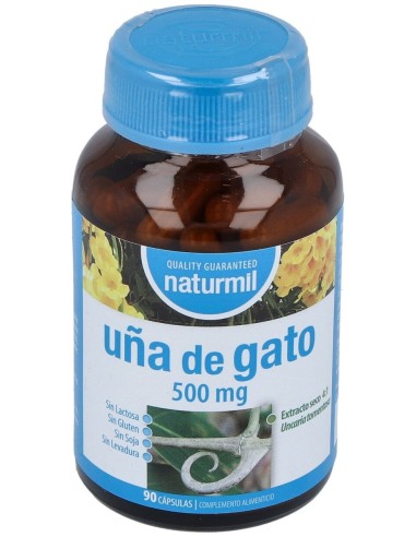 Naturmil Uña De Gato 500 Mg 90 Capsulas
