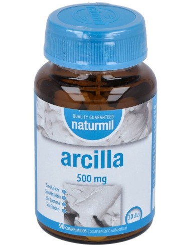 Naturmil Arcilla 500 Mg 90 Comprimidos