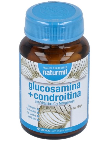 Glucosamina 500Mg. + Condroitina 400Mg. 45Cap.