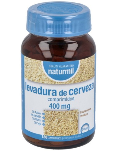 Naturmil Levadura Cerveza 400Mg 180Comp