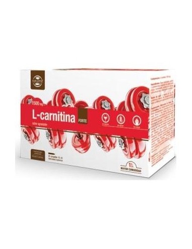 Naturmil L-Carnitina Forte 1500 Mg 20 Ampollas De 15 Ml