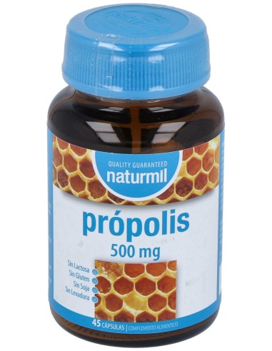 Naturmil Propolis 500 Mg 45 Perlas