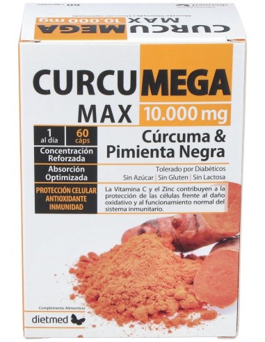 Dietmed Cúrcumax Complex 10.000 Mg 60Caps