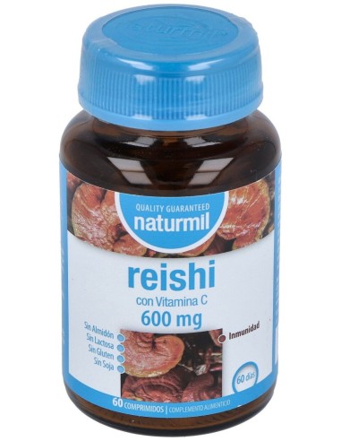 Reishi 600Mg. Con Vitamina C 60Comp.