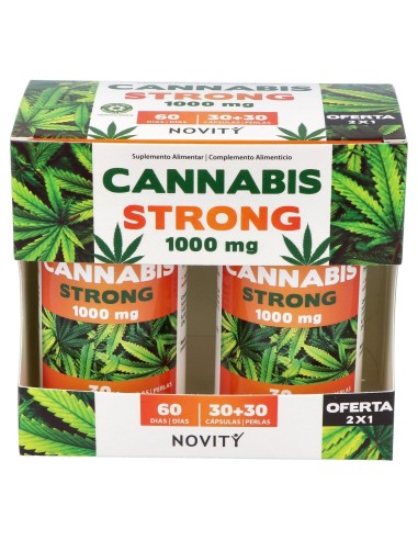 Cannabis Strong 1000Mg. 30+30Cap.