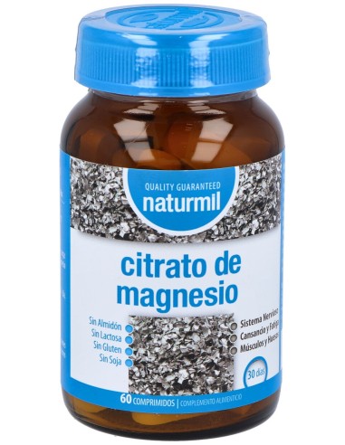 Naturmil Citrato De Magnesio 60Comp