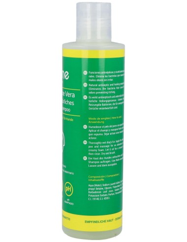 Champu Aloe Para Perros 250Ml.