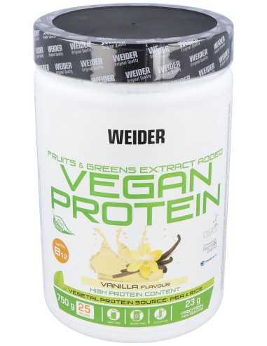 Weider Vegan Protein Vainilla 750Gr.