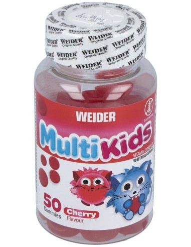 Weider Gummy Up Multikids Up Cherry 50Gummies