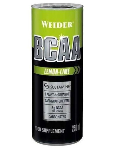 Weider Bcaa Drink Lima-Limon 250Ml.X24Ud.