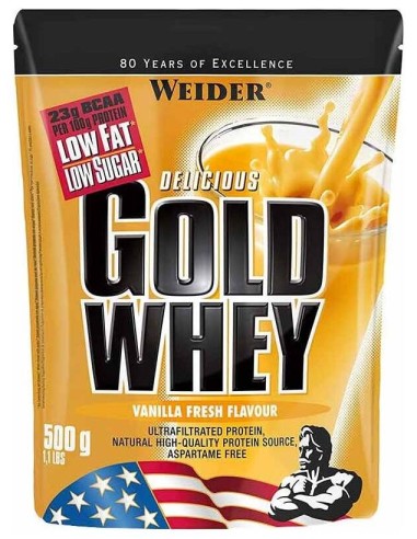 Weider Gold Whey Vainilla 500Gr.