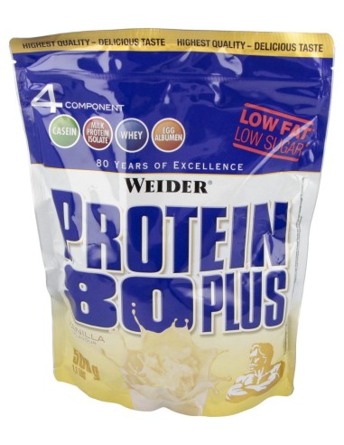 Weider Protein 80 Plus Vainilla 500Gr.