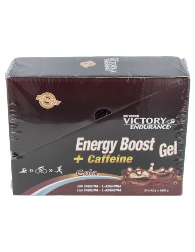 Victory Endurance Energy Boost Gel +Cafein Cola 24Uds