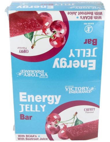 Victory Endurance Energy Jelly Bar Cereza 24Ud.