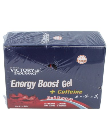 Victory Endurance Energy Boost Gel Cafein Red 24U