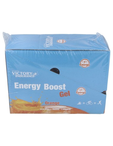 Victory Endurance Energy Boost Gel Naranja 24Uds