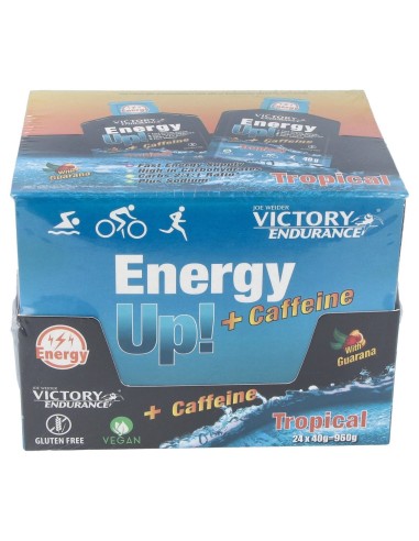 Victory Energy Up Gel Cafeina Tropical 24Ud.