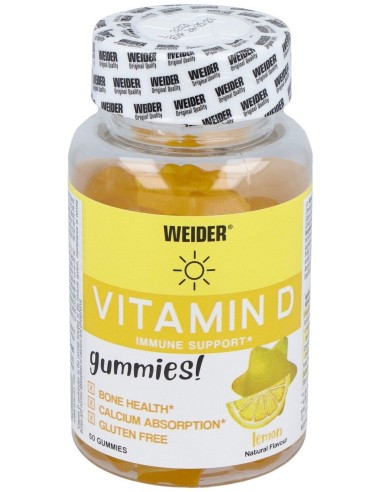 Weider Gummy Up Vitamina D 50Gummies