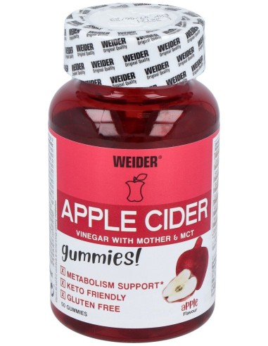 Weider Gummy Up Apple Cider Vinegar 50Gummies