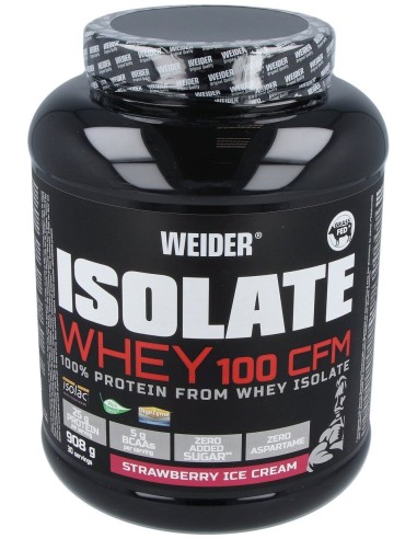 Weider Isolate Whey 100 Cfm Fresa 908G