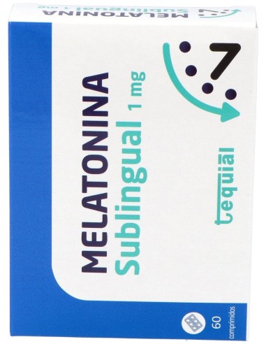 Tequial Melatonina Sublingual 1Mg 60Comp