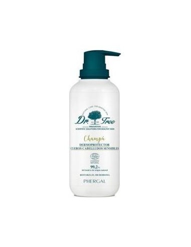 Dr. Tree Champú Dermoprotector Cuero Cabelludo Sensible 400Ml