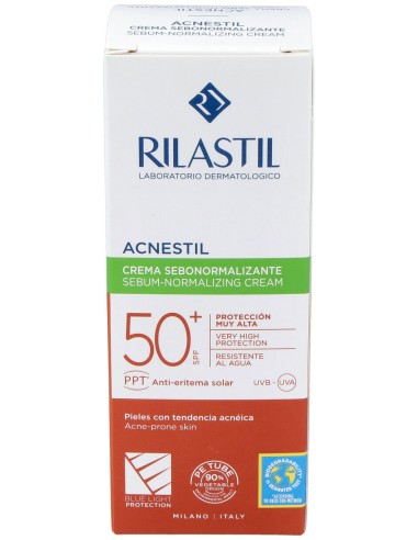 Rilastil Acnestil Crema Sebonormalizante Spf50+ 40Ml