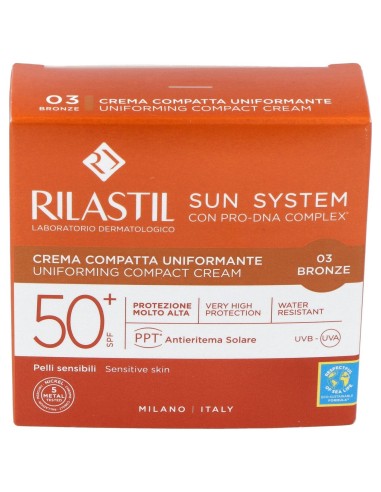 Rilastil Sun System 50+ Compacto Bronze 10G